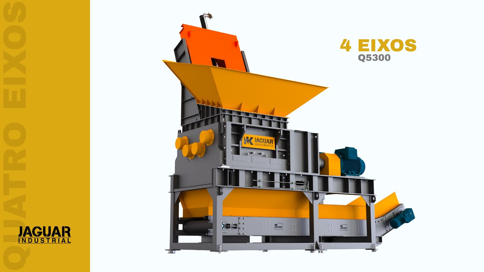 Triturador 4 eixos Série Q