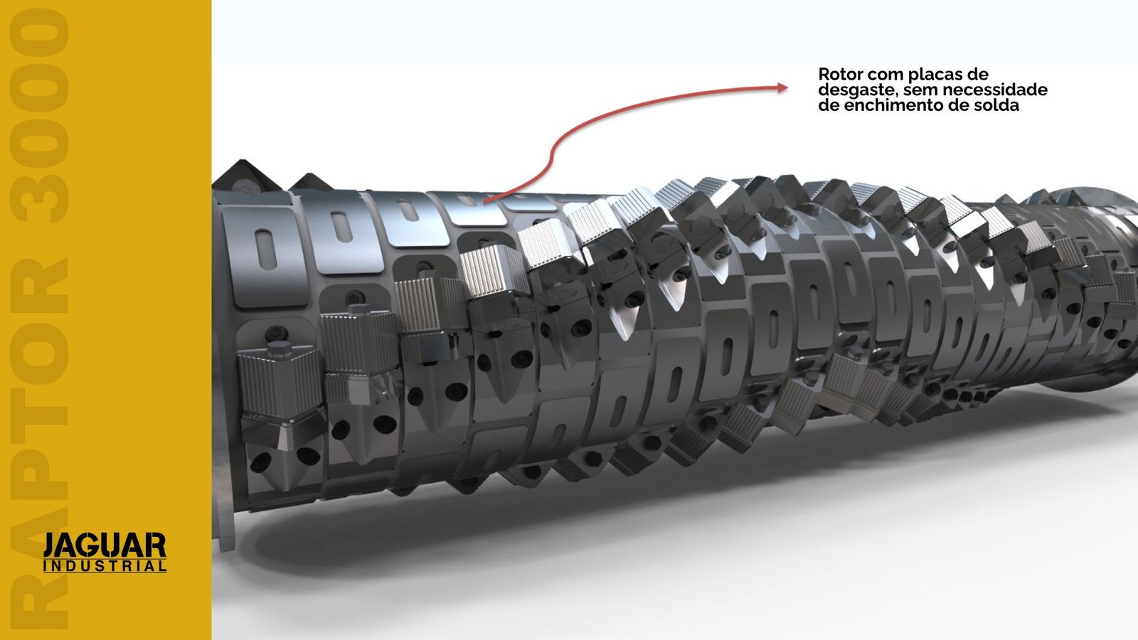 RAPTOR 3000 saída de chips de madeira
